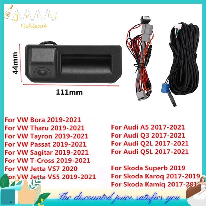 Nobleflyingjellyfish-RCD330 Alça Do Porta-Malas Carro Câmera De Visão Traseira Acessórios Peças Componente Para A3 A4L/P