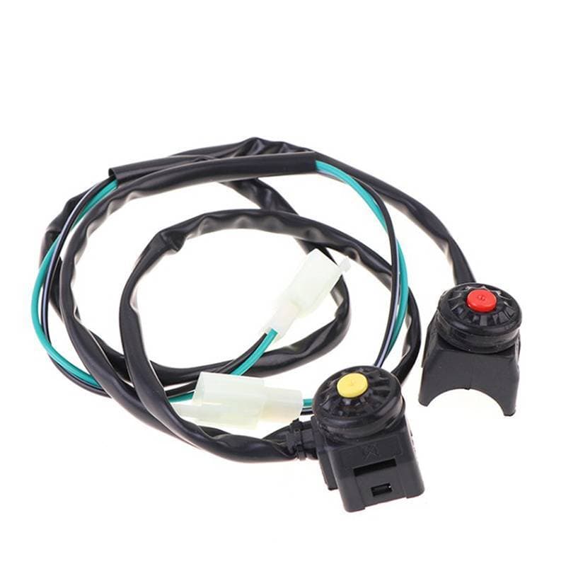 BRKC Universal ATV Motocicleta Dual Sport Dirt Quad Start Horn Kill Off Stop Switch Botão Acessórios Para Moto