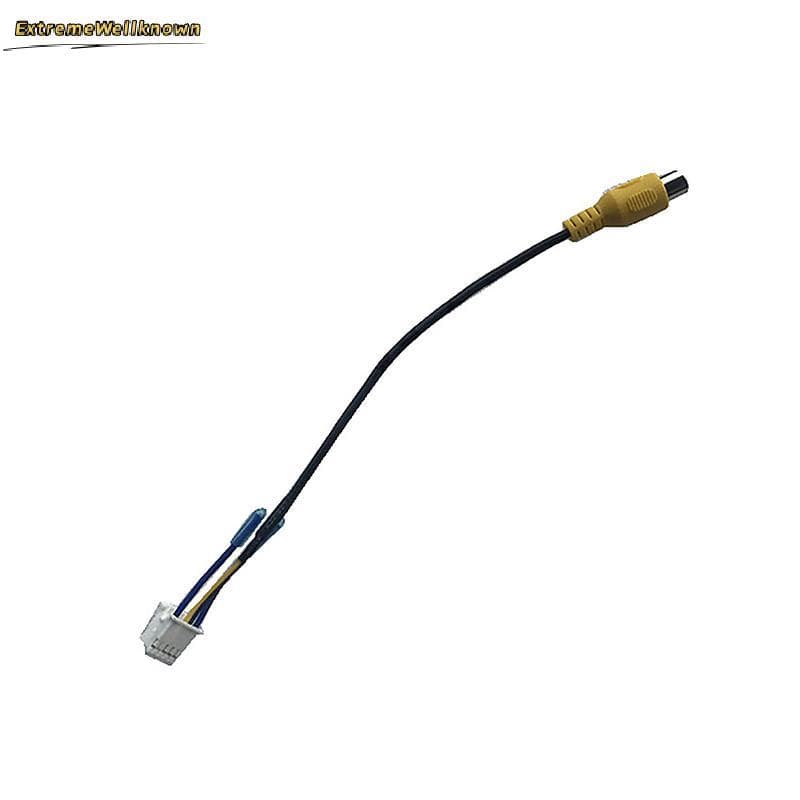 Alta Qualidade Carro RCA Invertendo Adaptador De Cabo Visão Traseira Para Rádio Estéreo Do DVD 10pin Vista Baup Câmera C