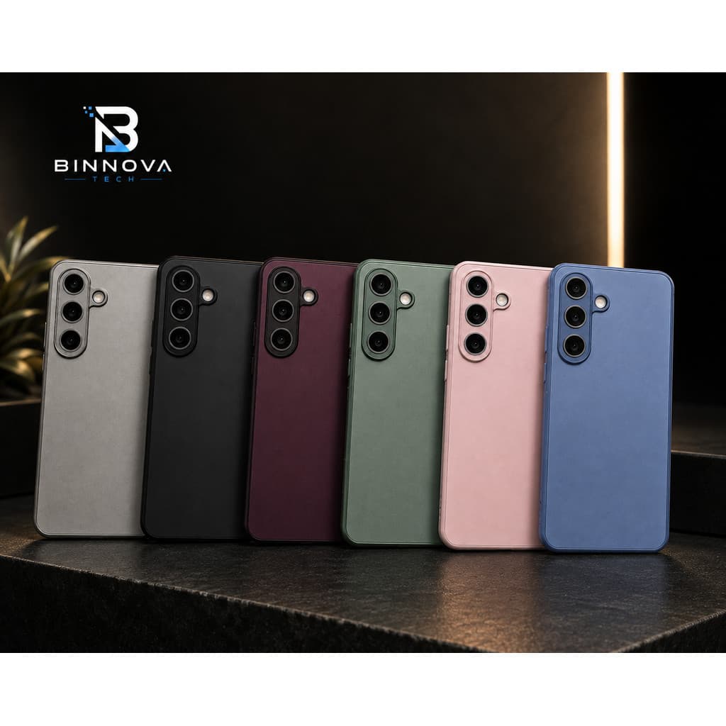Capa de Vidro para Samsung Galaxy S26 S25 S24 S23 S22 Fosca Slim Premium com Proteção para Câmera