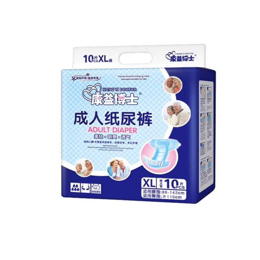 Dr. Fraldas para adultos Kangyi XL Fraldas Extra grandes para idosos Fraldas descartáveis espessadas adequadas para mate
