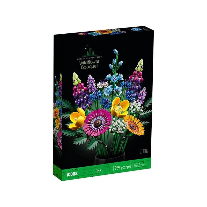 Compatível com os blocos de montar LEGO 10314 da série ICONS Buquê de Flores, buquê de flores eternas.