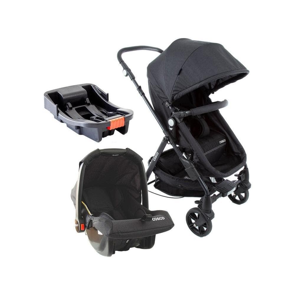 Carrinho de Bebê com Bebê Conforto Cosco Kids Travel System Poppy Trio 0 a 22kg