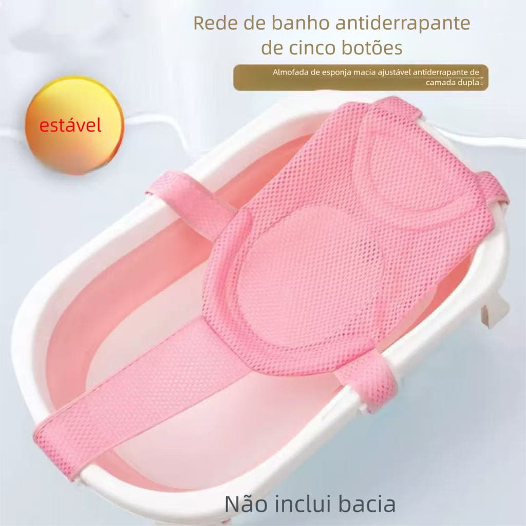 Protetor de banheira para bebês e suporte para banheira com função de alívio de pressão — 3807/3808