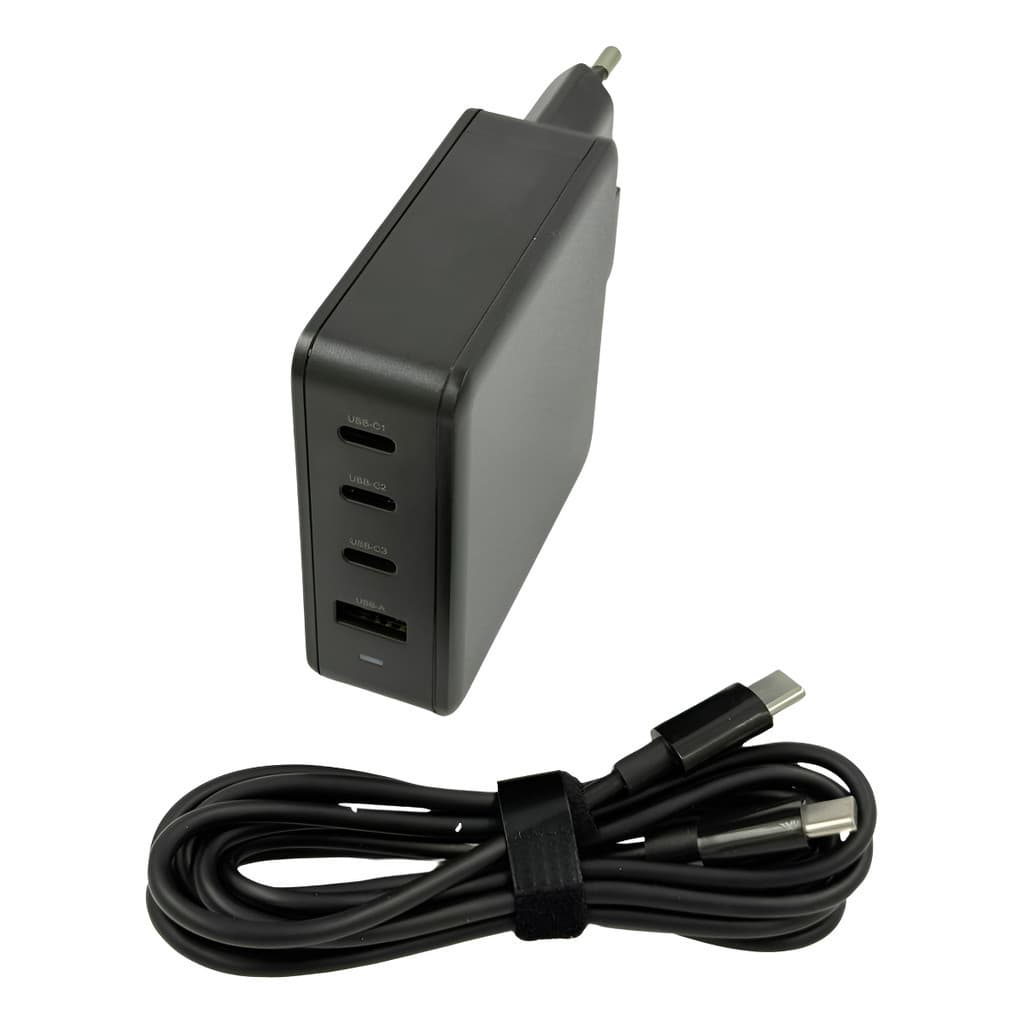 Carregador Rápido Ganx Usb 100w 4 Em 1 Ultra Rapido