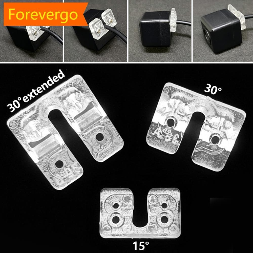 forevergo Universal Carro Câmera De Visão Traseira Ângulo Suporte Para Do Aumentar O De 15 Graus Ou 30 K1X2