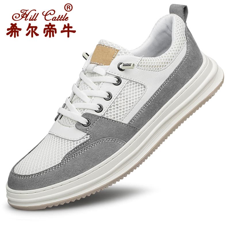 Tênis de malha respirável sapatos masculinos sapatos esportivos primavera malha sapatos sola macia juventude tênis na mo