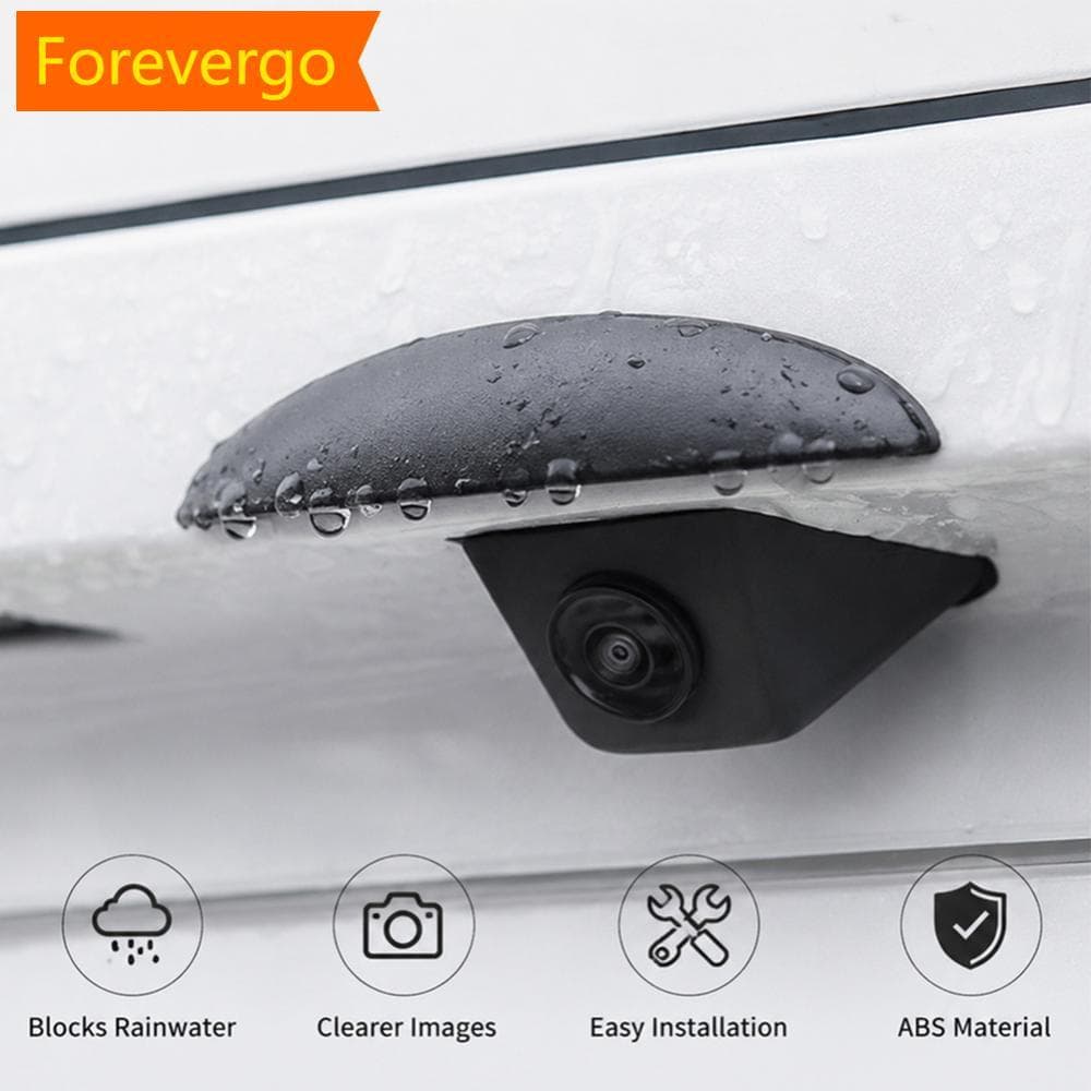 forevergo Capa De Chuva Para Câmera Traseira Montada Em Carro Proteção À Prova D'água De Automóvel Protetor De Contra Ac