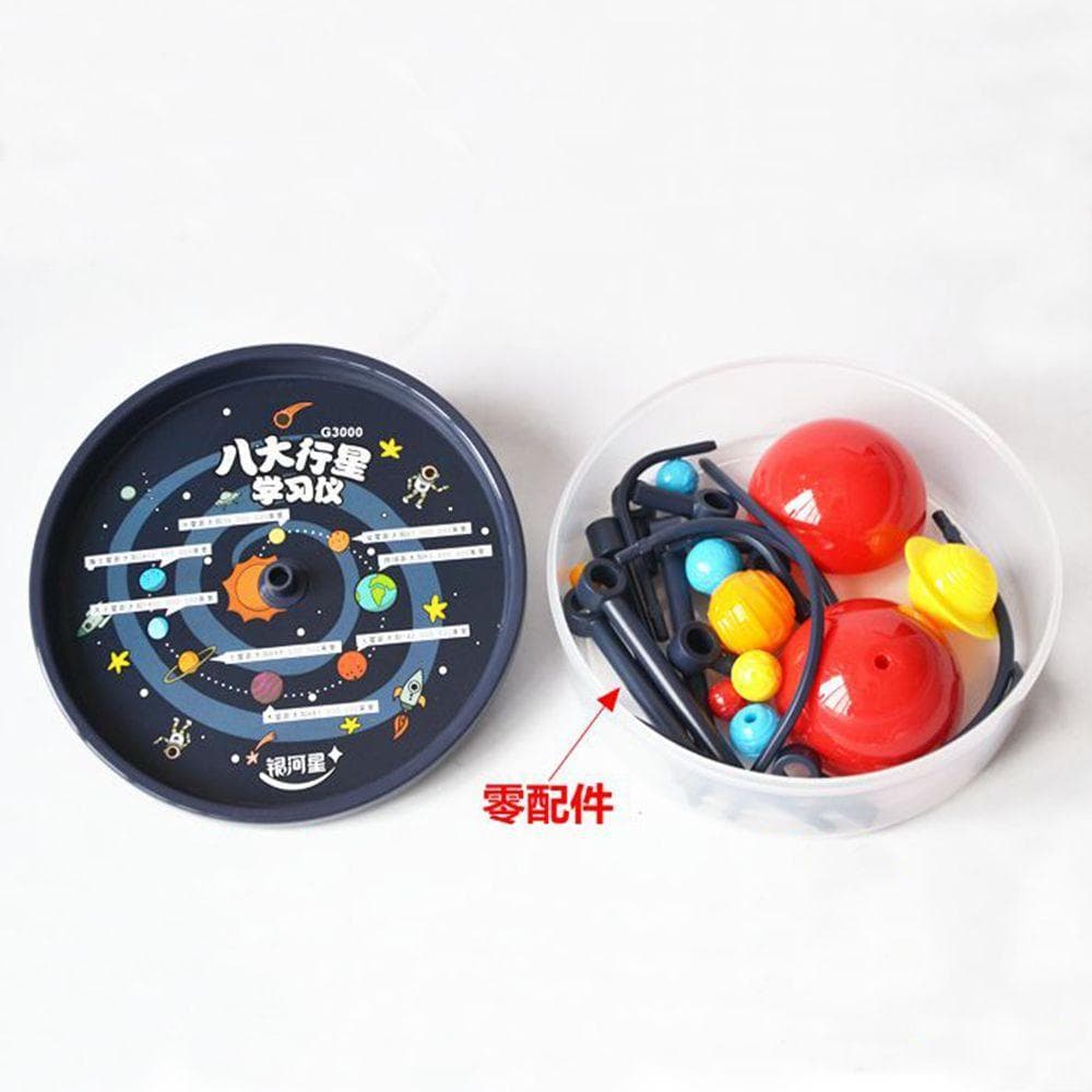 Brinquedos Bola Suporte 3D Criativo Astronomia Brinquedo Educativo Crianças Projeto Científico Conjunto 9 Planetas