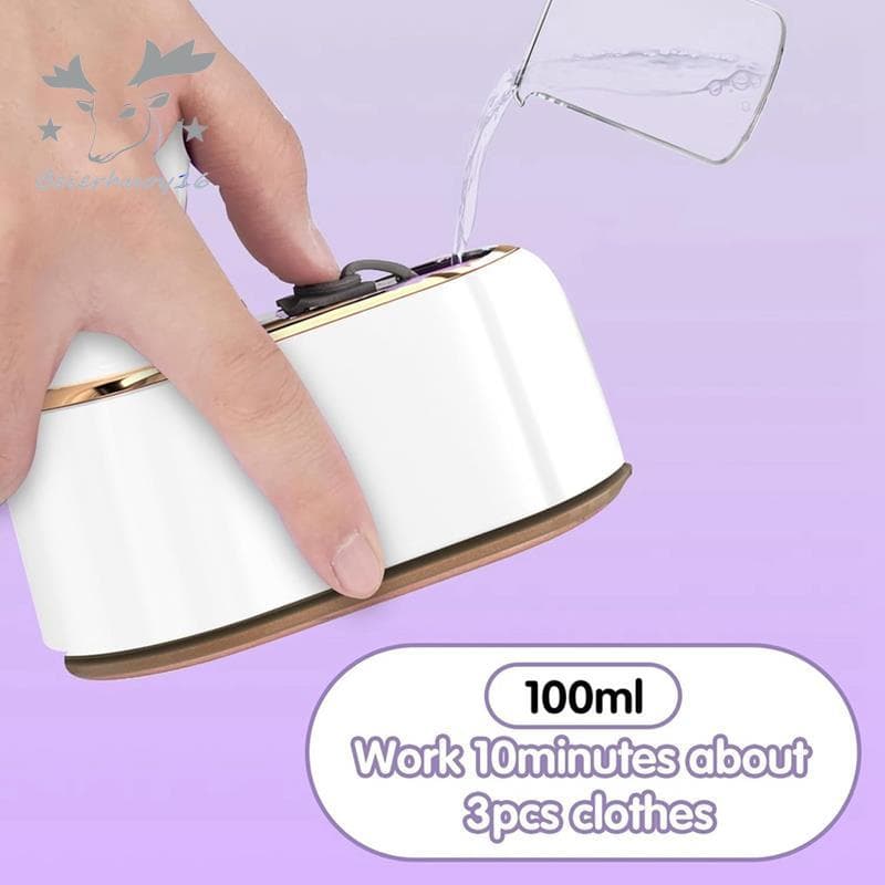 Máquina De Passar Roupa Portátil-Ferro A Vapor De Viagem Para Roupas Mini-Tamanho Pequeno Casa E Viagens-Plugue American