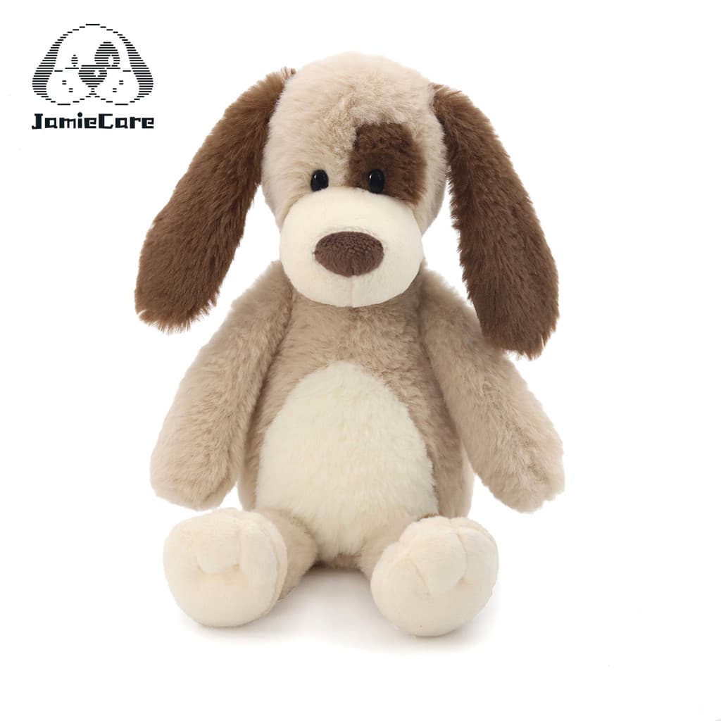 Brinquedo de pelúcia para cachorro de simulação marrom Brinquedo Animal Kawaii