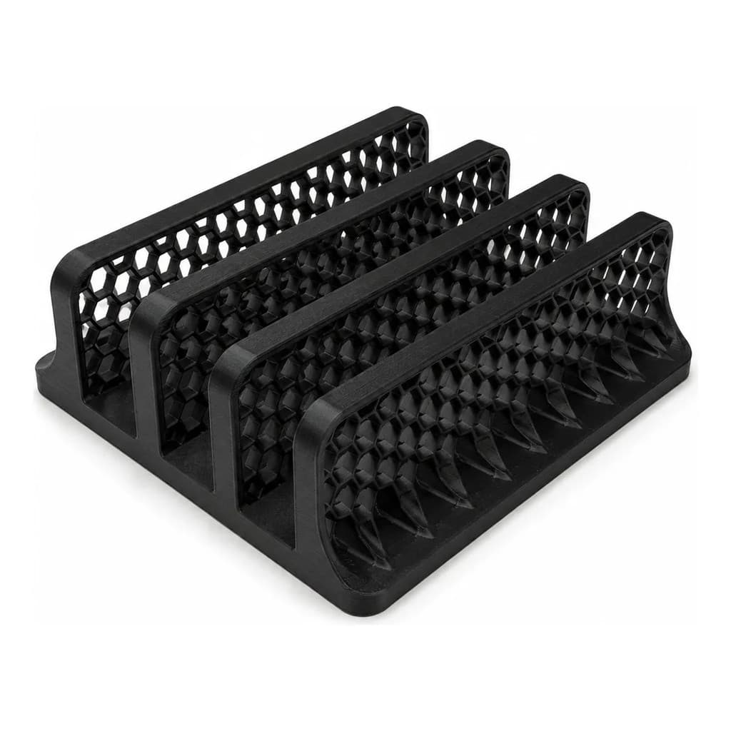 Suporte Notebook Vertical Para 3 Notebooks Organizador Mesa