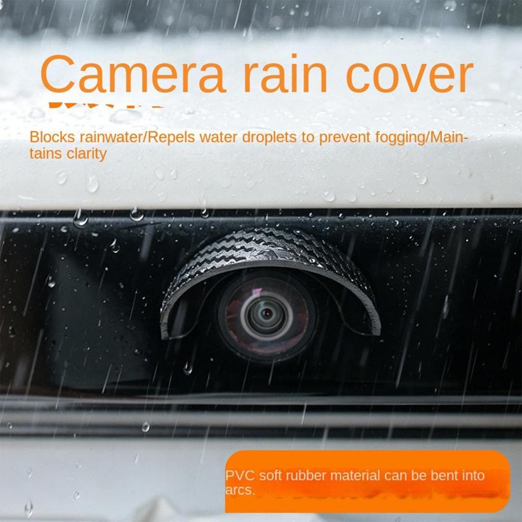 Câmera Retrovisora Do Carro Escudo De Chuva Auto-Adesivo De Backup Carros Visão Traseira Backups Câmeras Capa Para Veícu