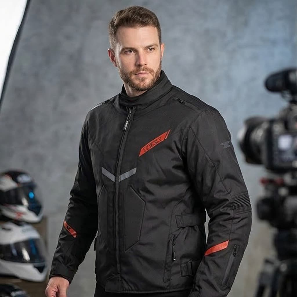 Jaqueta Impermeável Moto Texx New Strike V3 Masculino