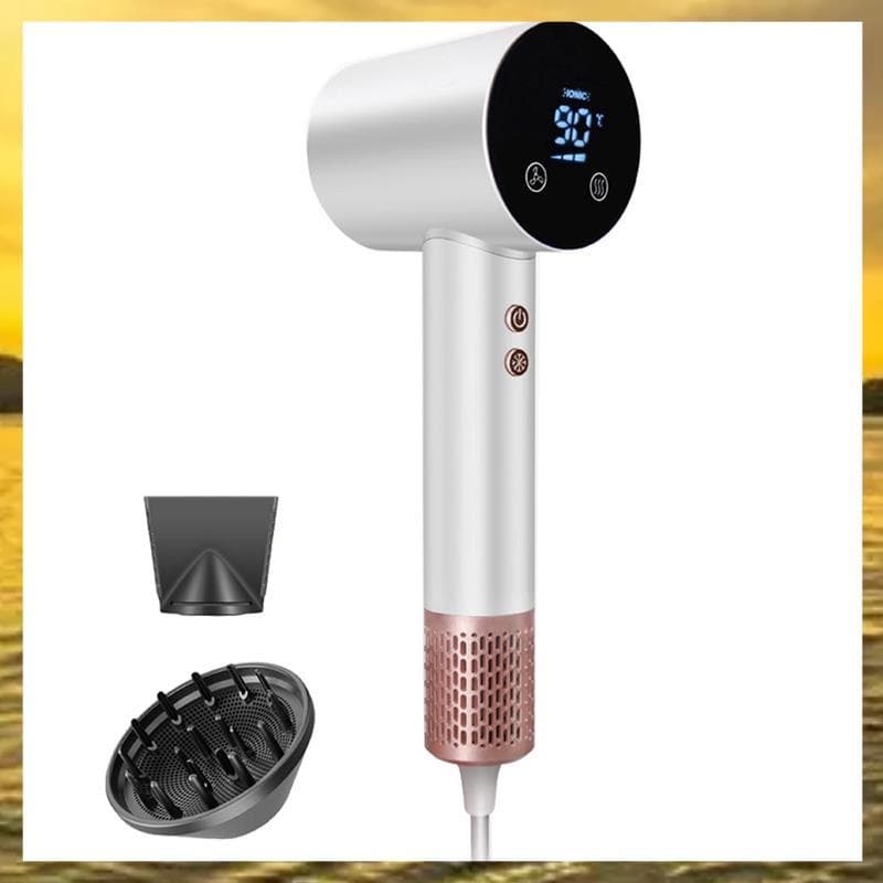 (Vzko) Super Secador De Cabelo Para 220-240V 1500W De Alta Potência Ferramenta De Estilo Profissional Fones De Ouvido Iô