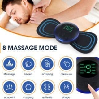 Pacote EMS de Massageadores Musculares   Elétrico Portátil