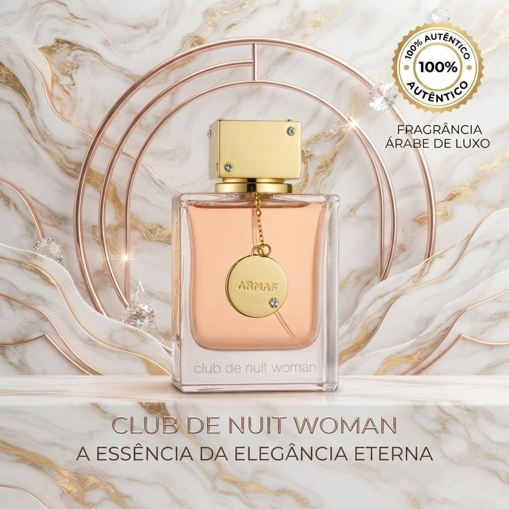 ✨ Perfume Feminino Armaf Club De Nuit Woman EDP 105ml Original Importado - Envio Imediato 🚀