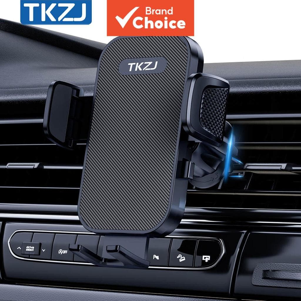 Tkzj T006l Metal Gancho Suporte De Telefone Para Carro Ventilação De Ar Seguro Clipe Universal Todos Os Telefones