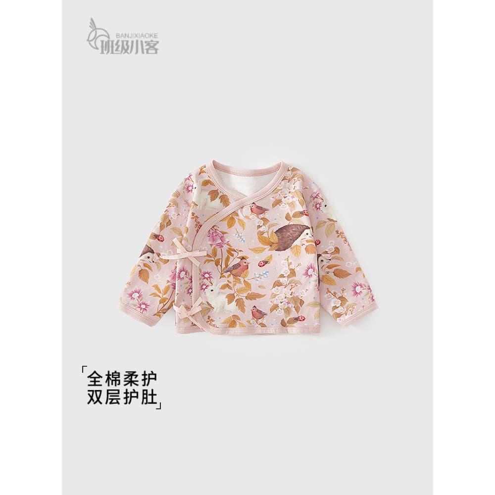 Roupas de bebê roupas de bebê 0-3 monge meia volta roupas bebê recém-nascido menina meia volta roupas de algodão puro cl