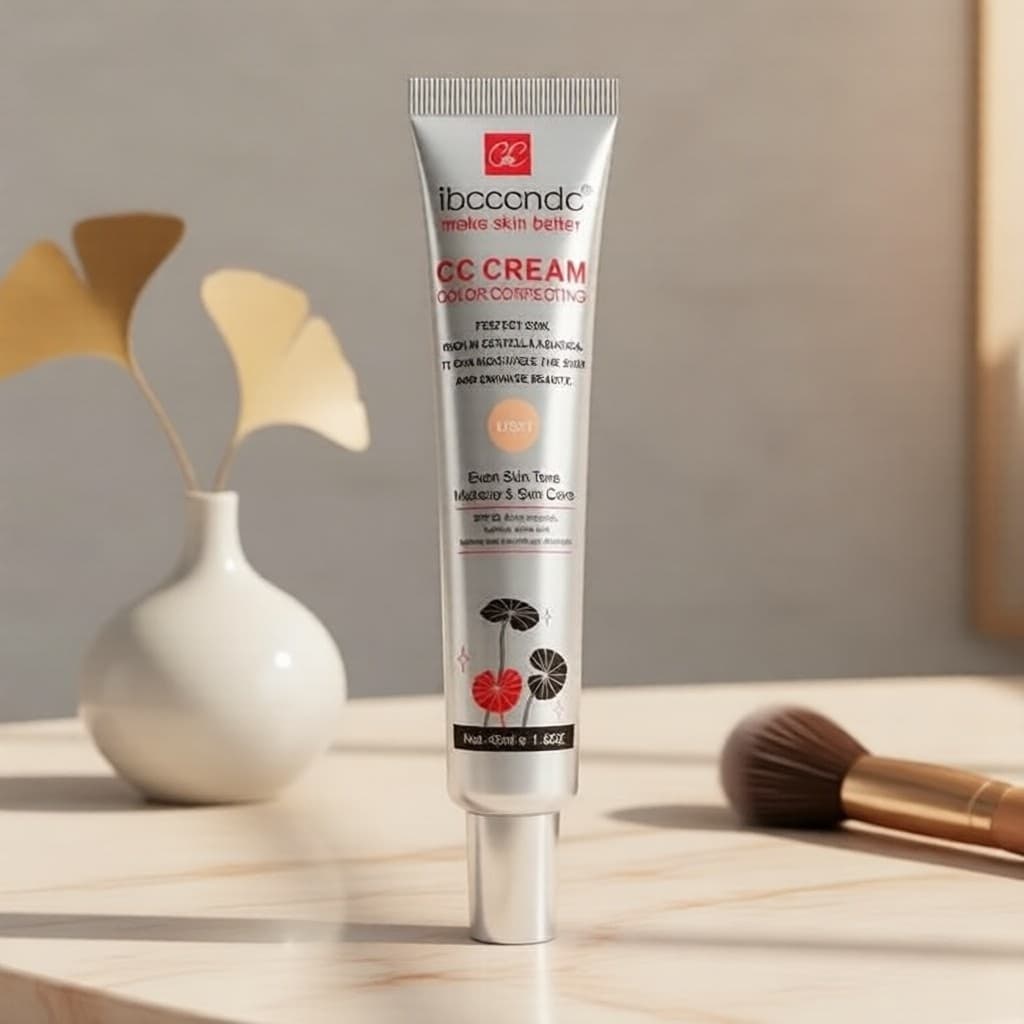 Centella Adapt Skin Tone CC Cream 45ml Cobertura Natural Base Líquida Iluminadora SPF25 De Maquiagem Multifuncional Para