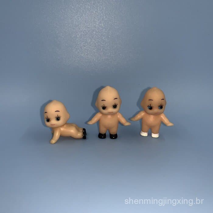 Novidade: Boneca Kewpie (tamanho pequeno), cabeça articulada, bebê, boneca de coleção, brinquedo.