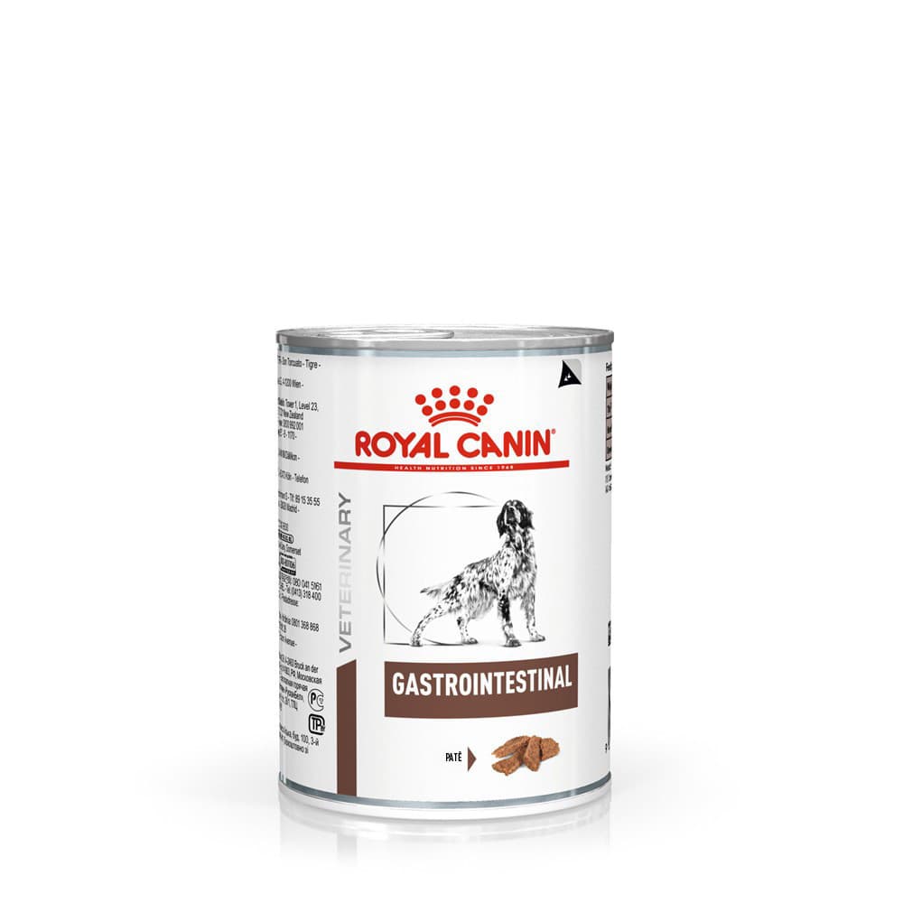 Ração Úmida Veterinary Diet Gastrointestinal para Cães Adultos com Sensibilidades Gastrointestinais 400G Royal Canin