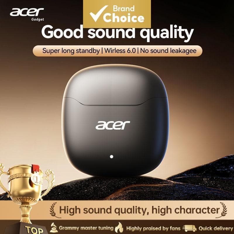 Acer OHR617 fone de ouvido sem fio, fone de ouvido Bluetooth tipo C, fone de ouvido com microfone, seis opções de cores,