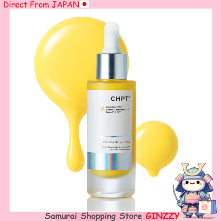 CHPT.9 Lipotriple Serum Sérum de Beleza Poros Vitamina C Hidratação 30ml Cosmético Japonês