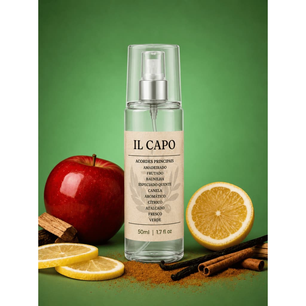 Body Splash Masculino Il Capo Contratipo Inspirado Importado Premium Alta Fixação