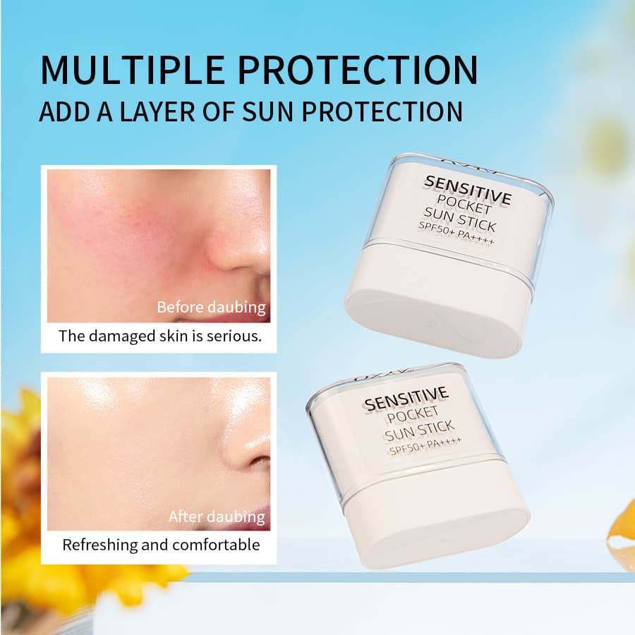 Venda quente OXYA Protetor Solar Stick Suave Refrescante Não Pegajoso Protetor Solar de Alta Potência Anti-Ultravioleta 