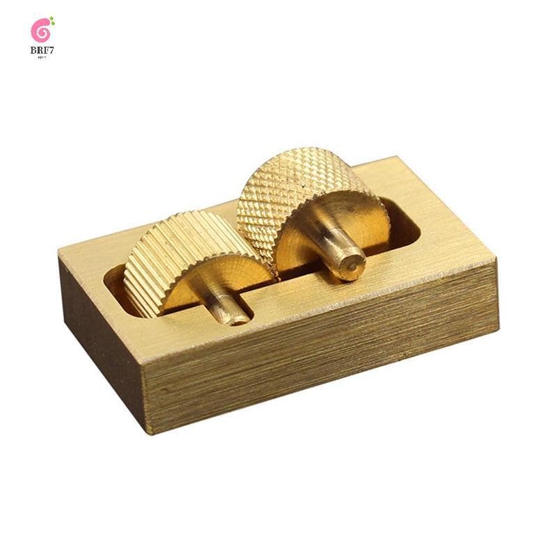 Mini Caixa De Óleo Couro Artesanato Escultura Ferramenta Ferramentas De Trabalho De Ouro DIY Rolo De Costurado À Mão