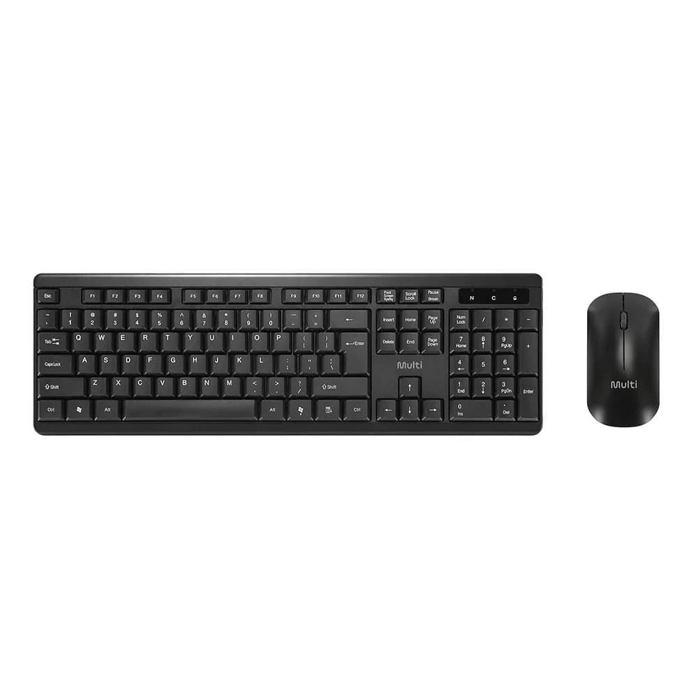 Kit Teclado E Mouse Sem Fio Basico Usb - Mouse 1200 Dpi - Tc670