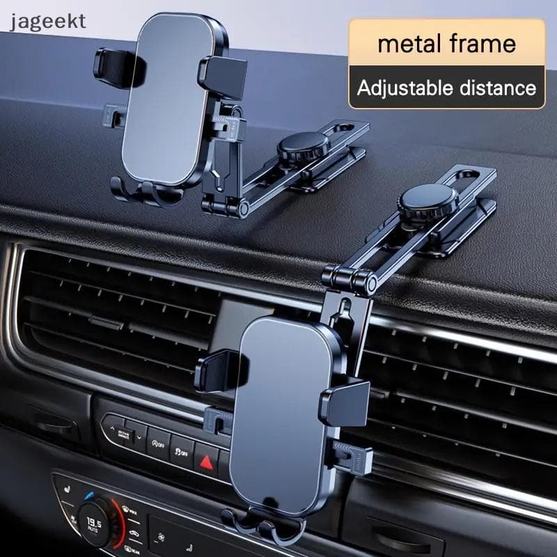 [jageekt] Suporte De Telefone Para Carro Escalável Giratório Braet Universal Painel De Instrumentos Móvel O BR