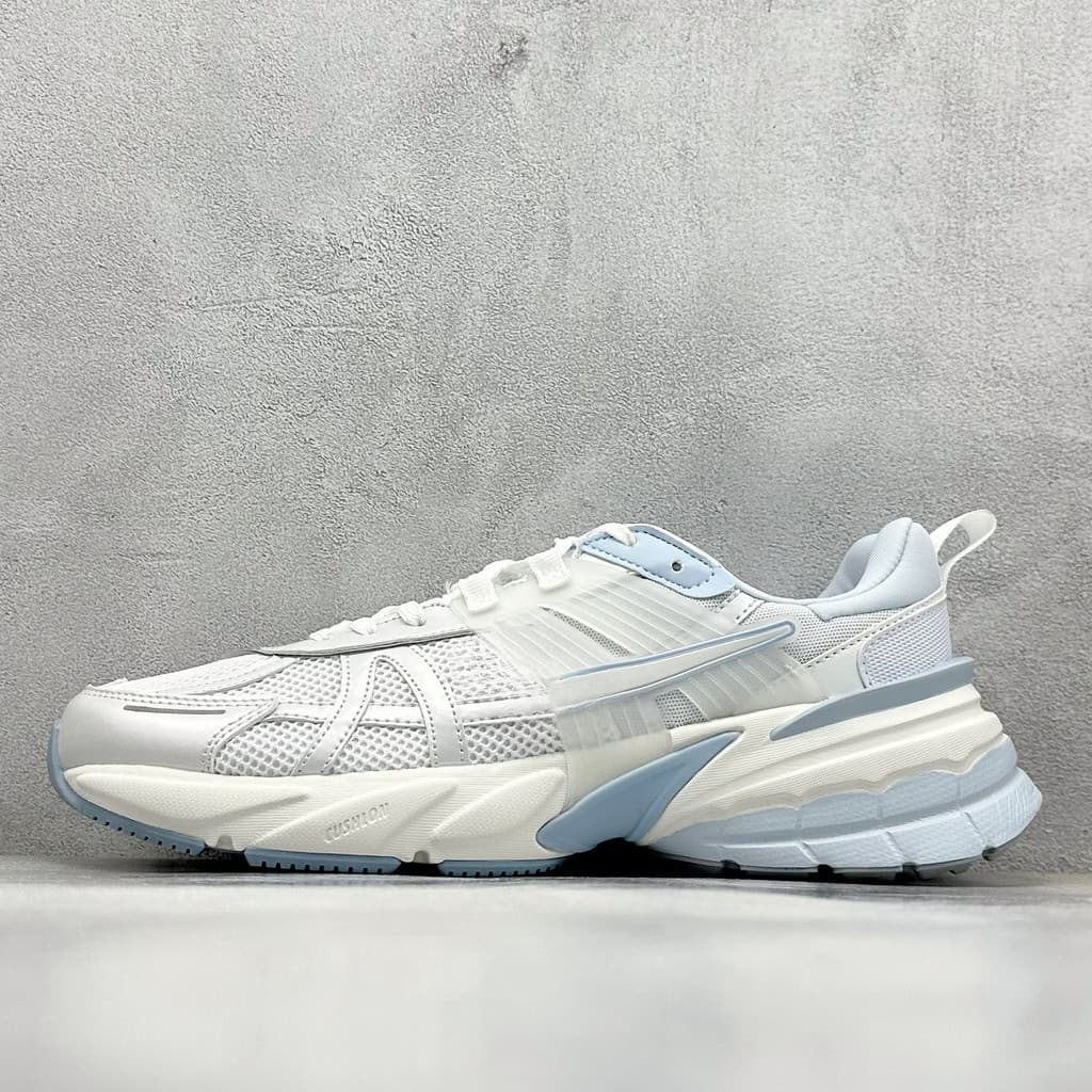 Tênis de corrida V2K, tênis esportivos respiráveis de malha para primavera/verão, tênis retrô unissex estilo "dad shoes"