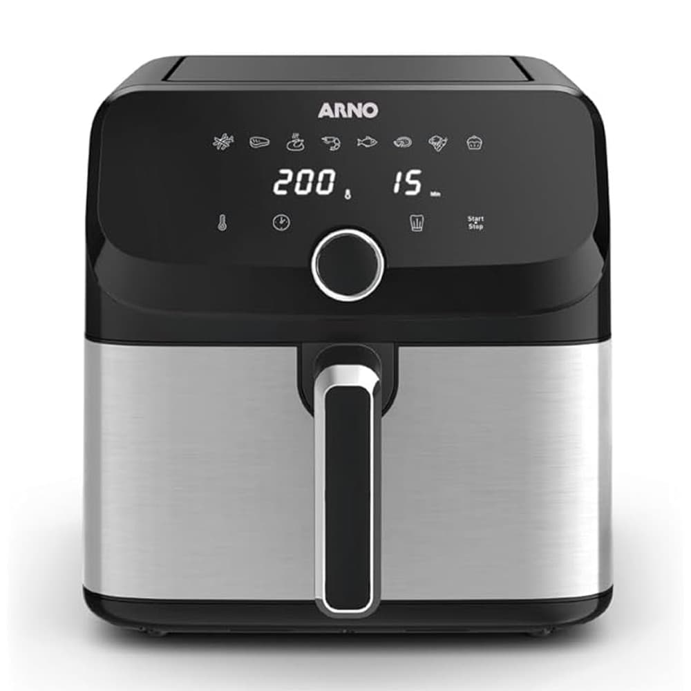 Fritadeira Sem Óleo Arno Air Fryer Mega Digital AFD7 7,5L 220V