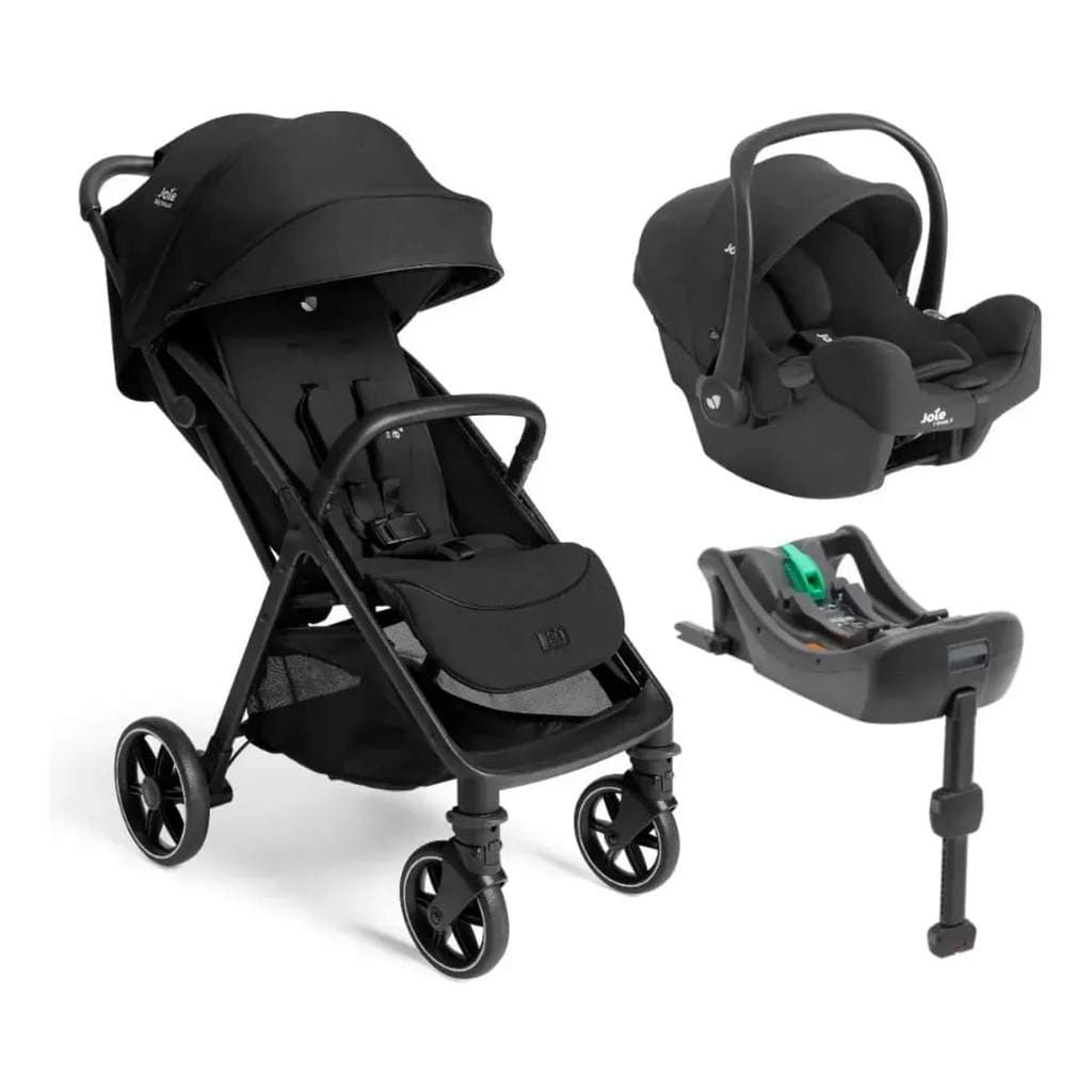 Carrinho de Bebê Parcel LX Eclipse + Bebê Conforto Raven + Base I-Snug  – Joie CT 