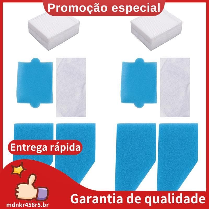 787241 Filtro De Limpeza Para Aspiradores De Pó Série Aqua + Contém 5 Filtros Acessórios Aspirador . mdnkr458r5br