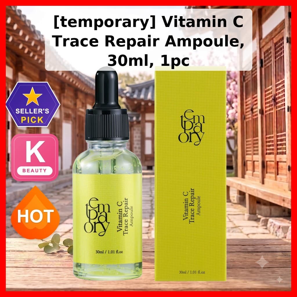 [Temporário] Ampola De Reparo De Traços De Vitamina C , 30ml , 1 Unidade/Soro Coreano/Efeito Iluminador/100 % Autêntico 
