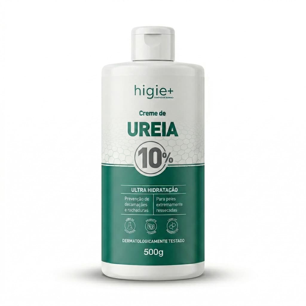 Creme de Ureia 10% 500g Hidratante para Ressecada