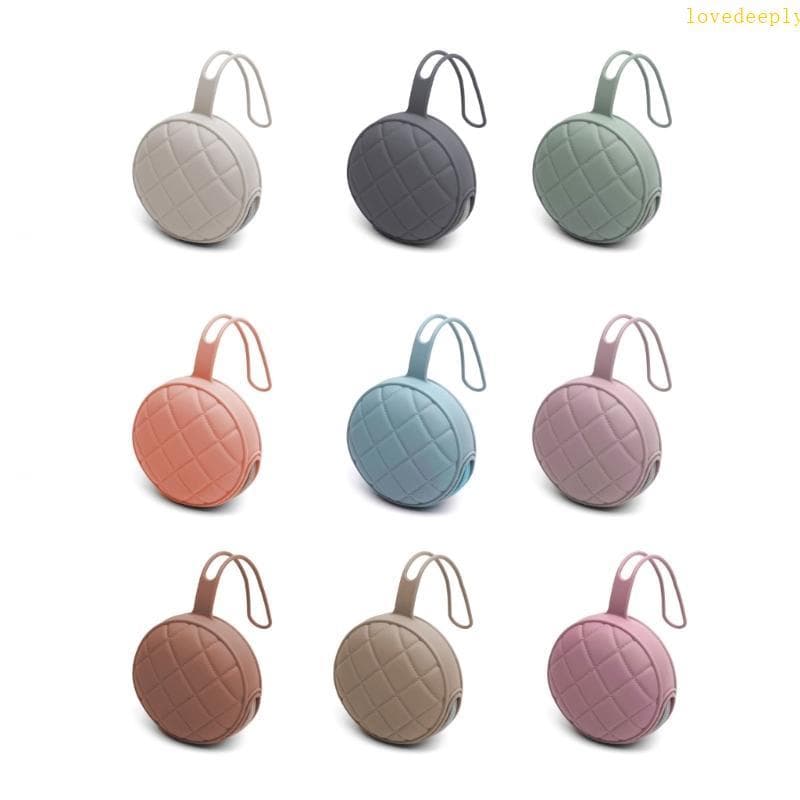 lovedeeply Silicone Chupeta Caso BPA Bebê Recém-Nascido Chupetas Bolsa Para Meninos Meninas Portátil