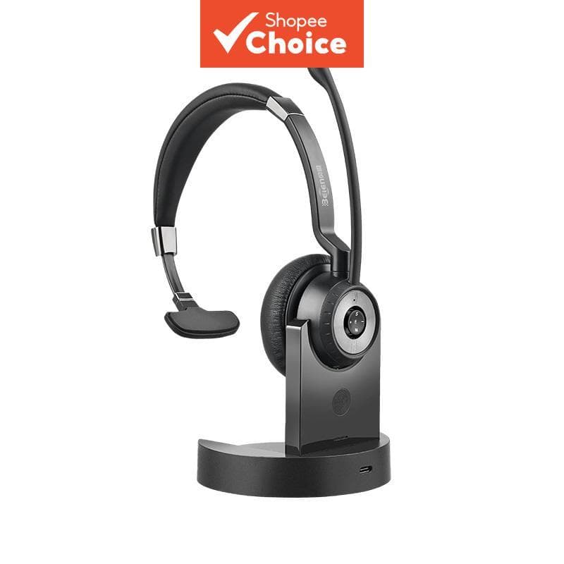 Fones de Ouvido Beien BT308PRO, Unilaterais, Sobre-Ouvido, Cancelamento de Ruído, Fones Bluetooth Sem Fio, Modo Duplo,