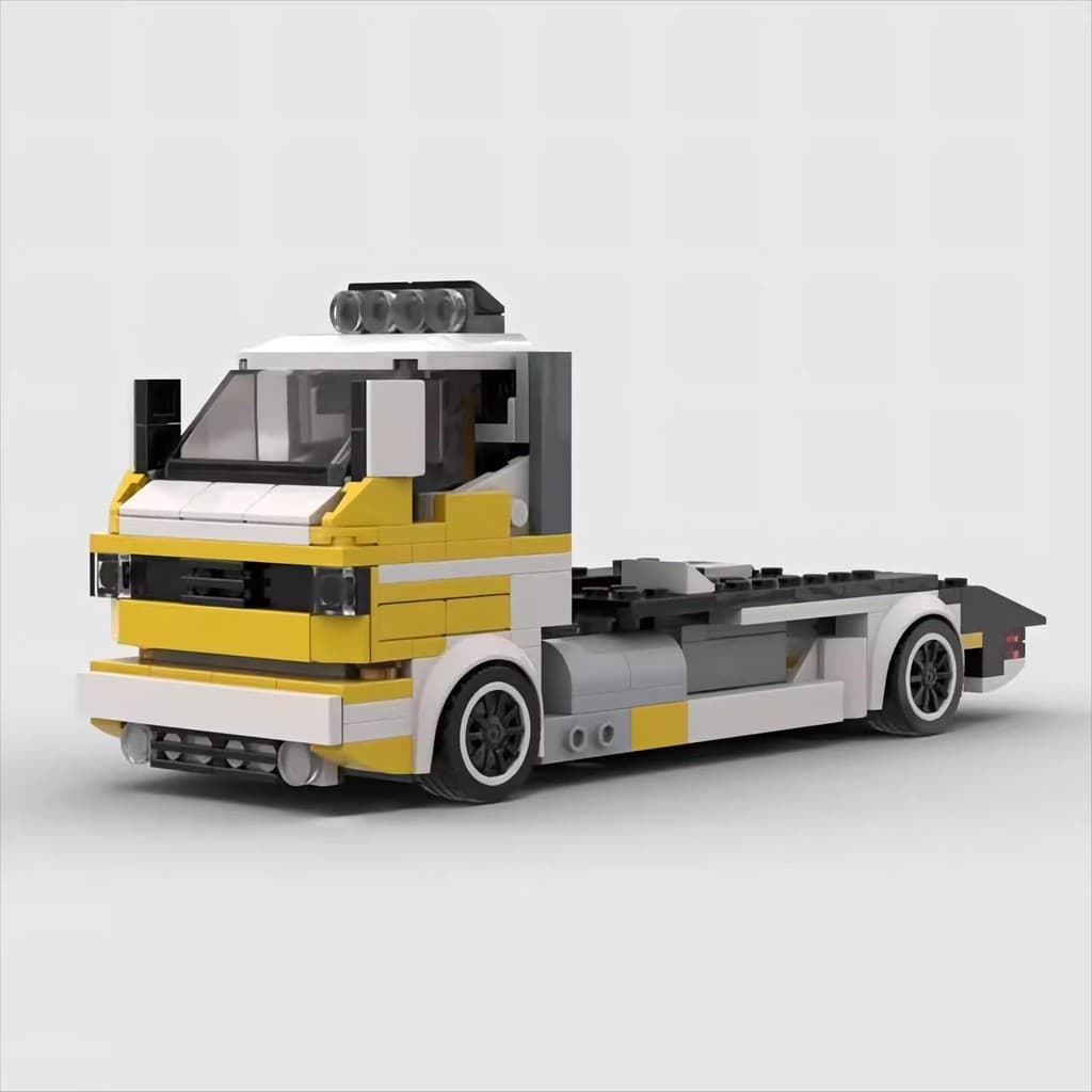Conjunto de blocos de construção educativos MOC, tipo B, compatível com LEGO, modelo de carro de corrida, para montar vo