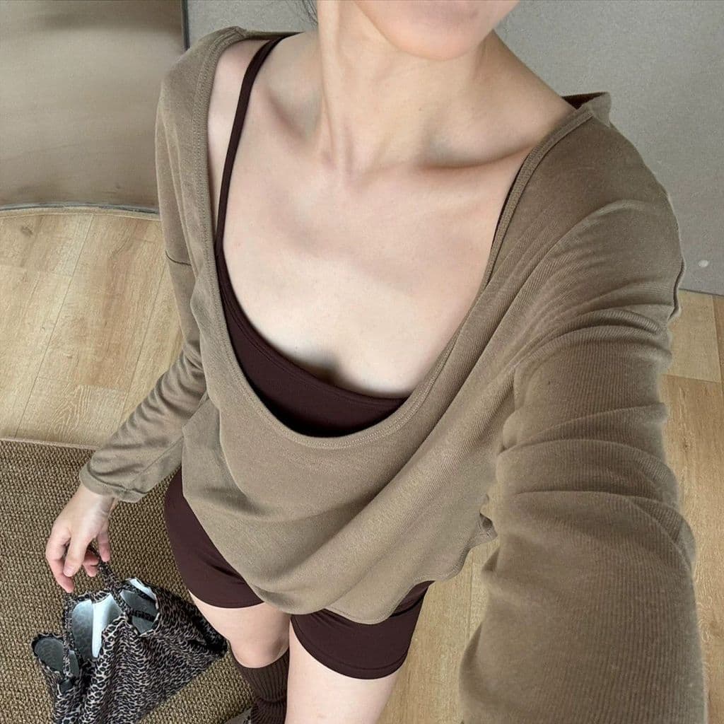 Roupas de treinamento de Pilates femininas primavera outono manga comprida Yoga topos novas roupas de Fitness soltas blu