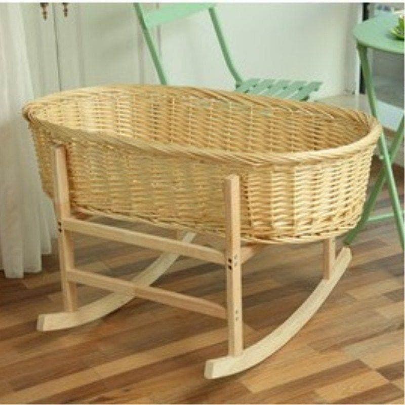 Cesta de dormir portátil de vime para carro, cesta suspensa para bebê, suprimentos para dormir, berço de bebê, cama de 0