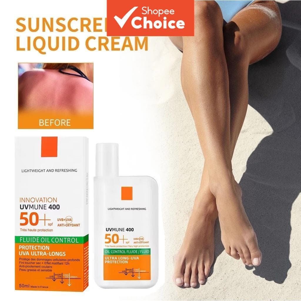  Anthelios Uvmune 400 Fluido Invisível FPS 50+ (50ml) protetor solar para adolescentes