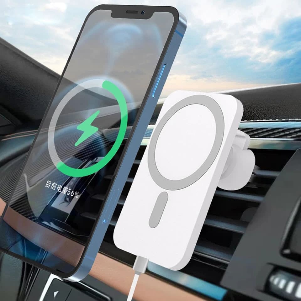 Suporte Magnético para Carro WDRK Magsafe para iPhone 12 13 14 Pro Max, Acessórios, Carregador Rápido de 15w, Carregador