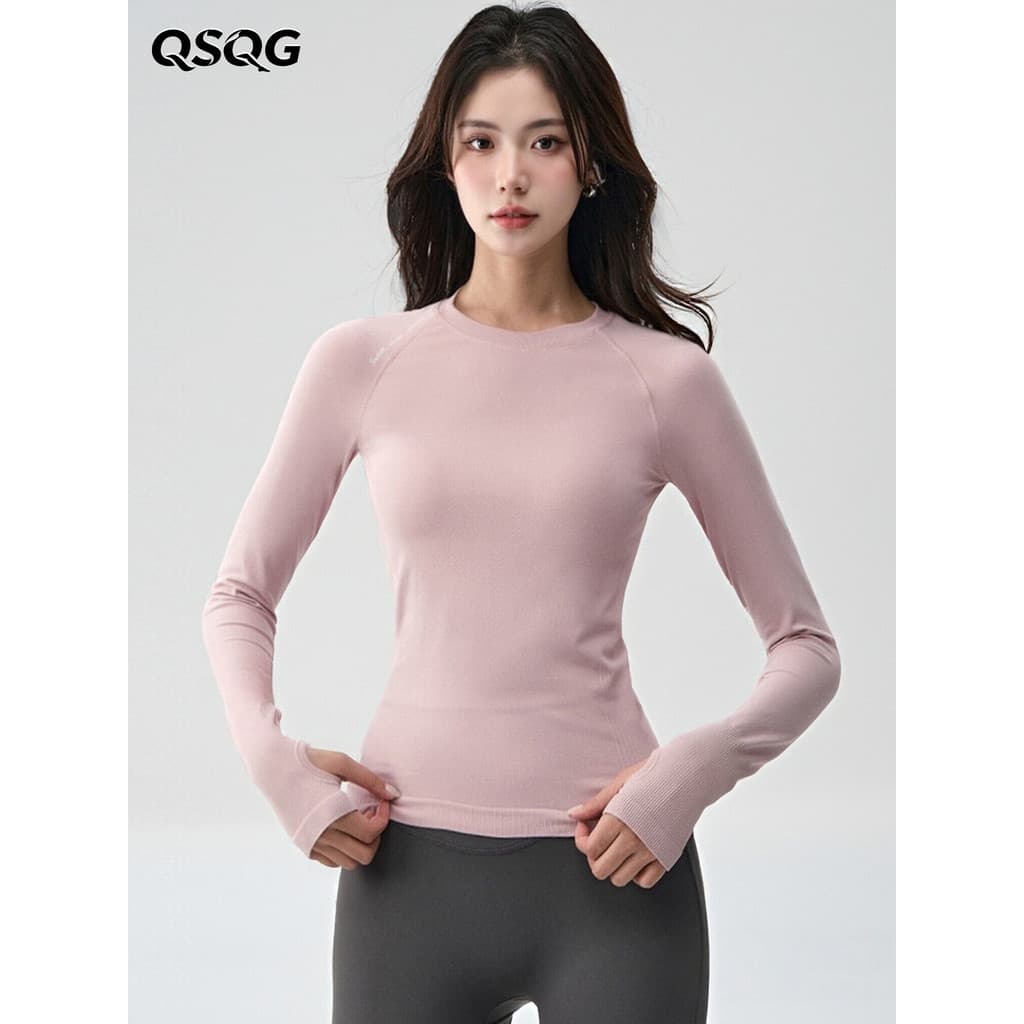 Outono inverno roupas de Yoga feminino treinamento profissional Pilates melhorado elástico roupas de Fitness de manga co