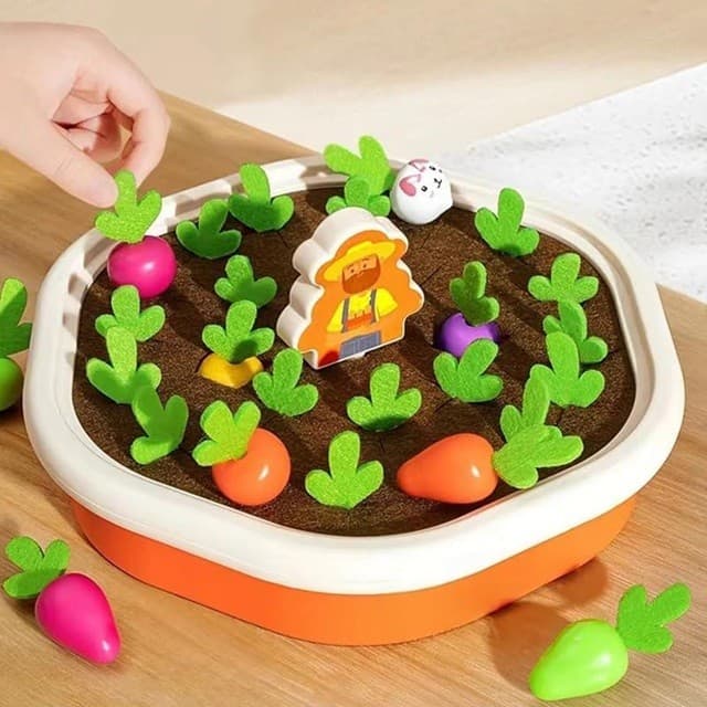 Jogo Horta Educativa, Brinquedos Educativos Montessori Infantil