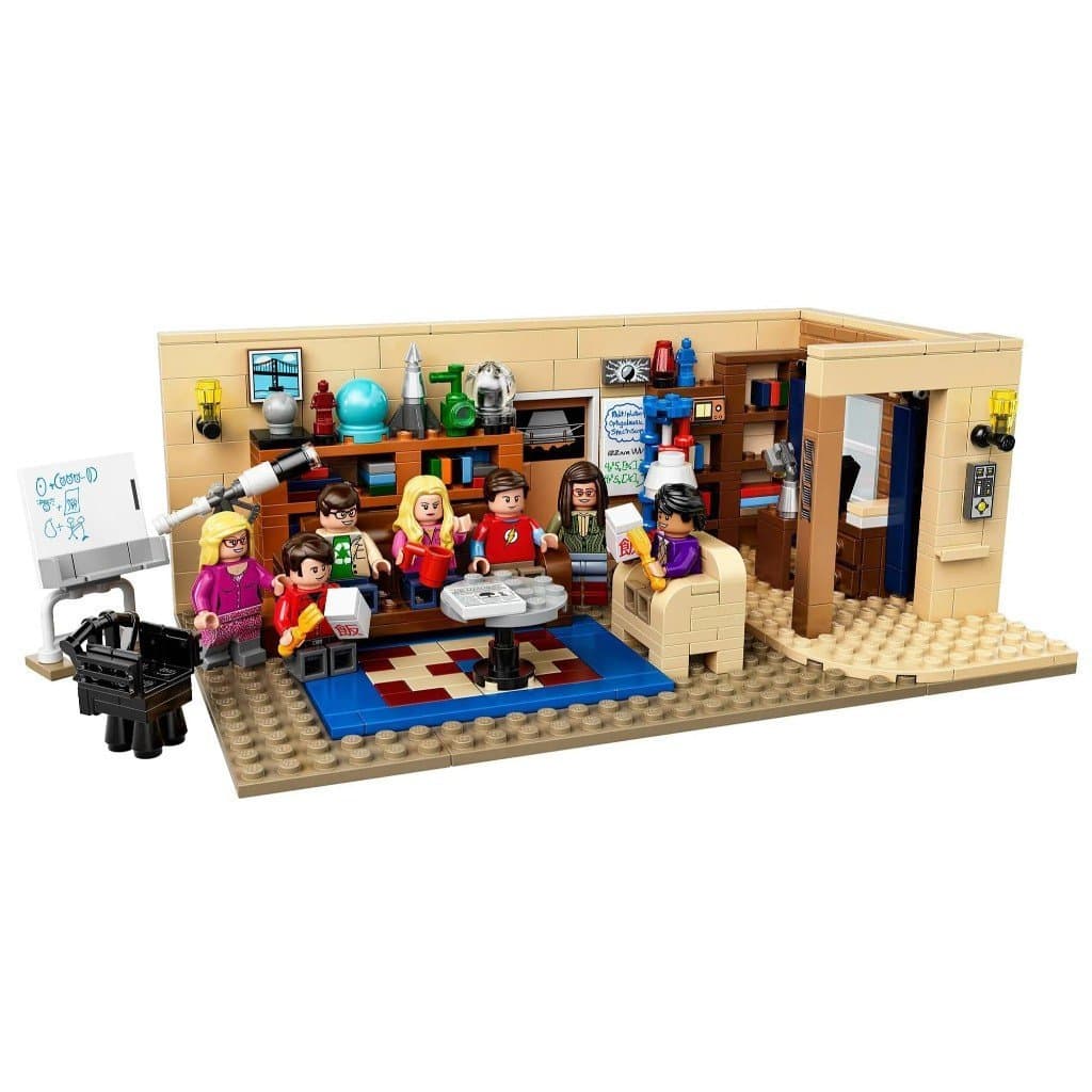 484 Unidades |     Ideias: Blocos de Montar Educacionais da Série The Big Bang Theory, Compatíveis com Lego, Presentes p