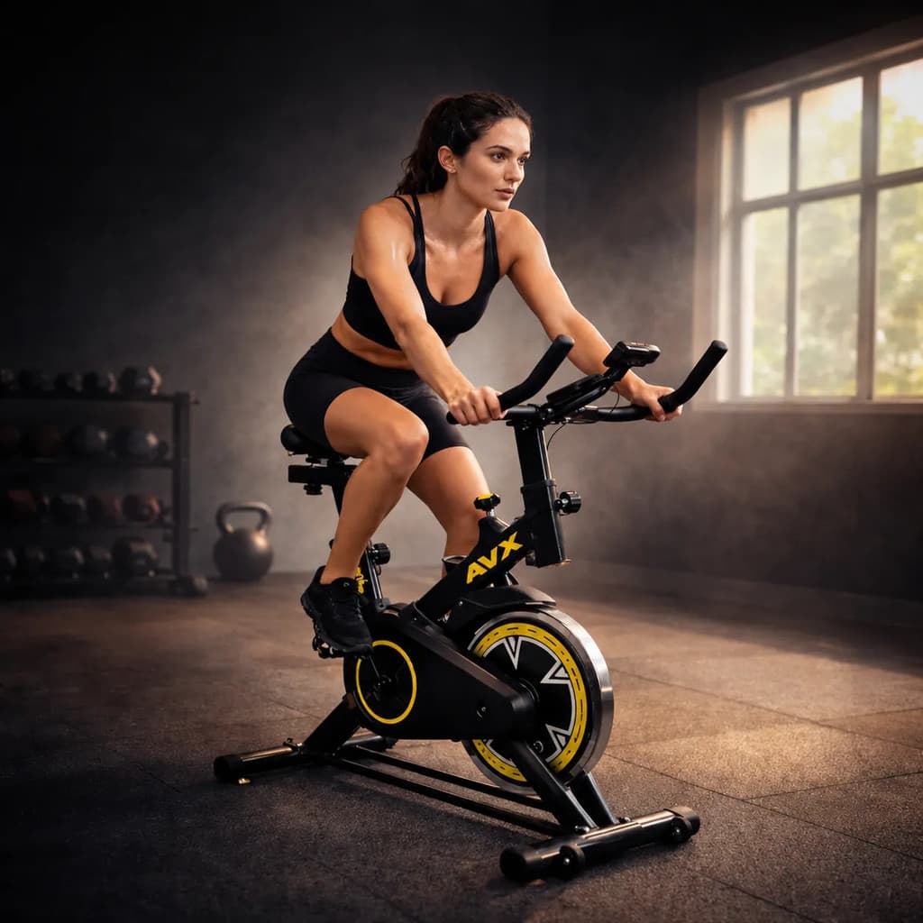 Bicicleta Spinning Ergometrica Fitness 4kg Inercia Fit